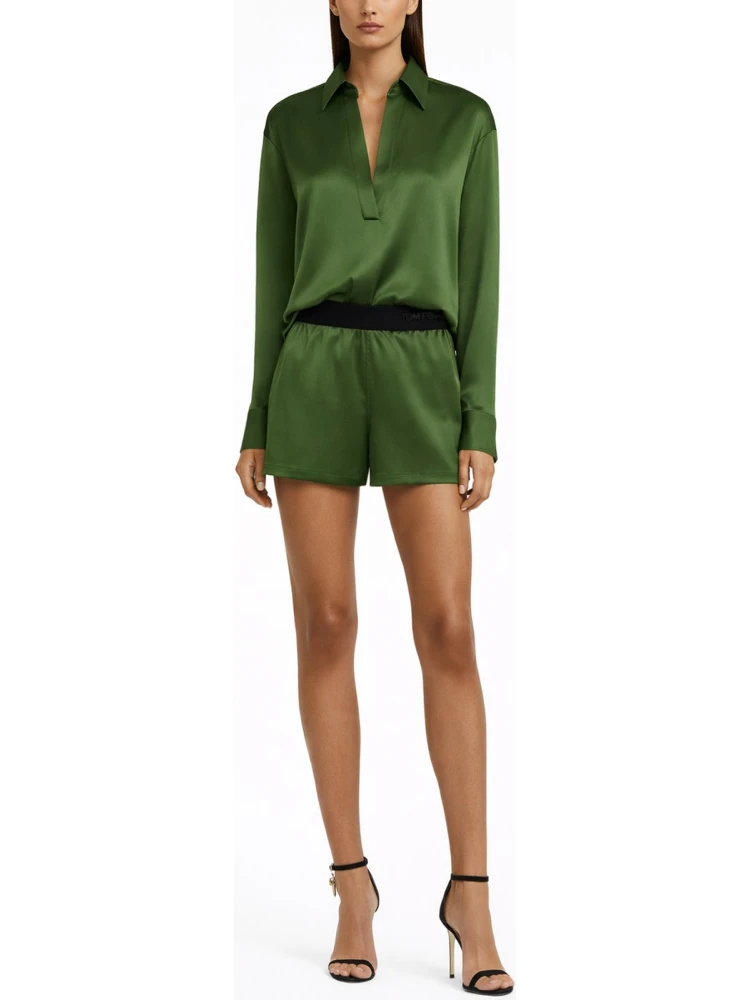 SILK PAJAMA SHORTS alternative