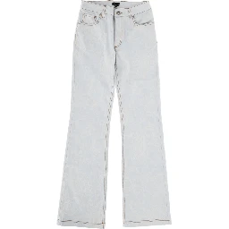 JEANS WITH PAISLEY PATTERN