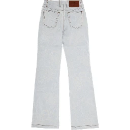JEANS WITH PAISLEY PATTERN