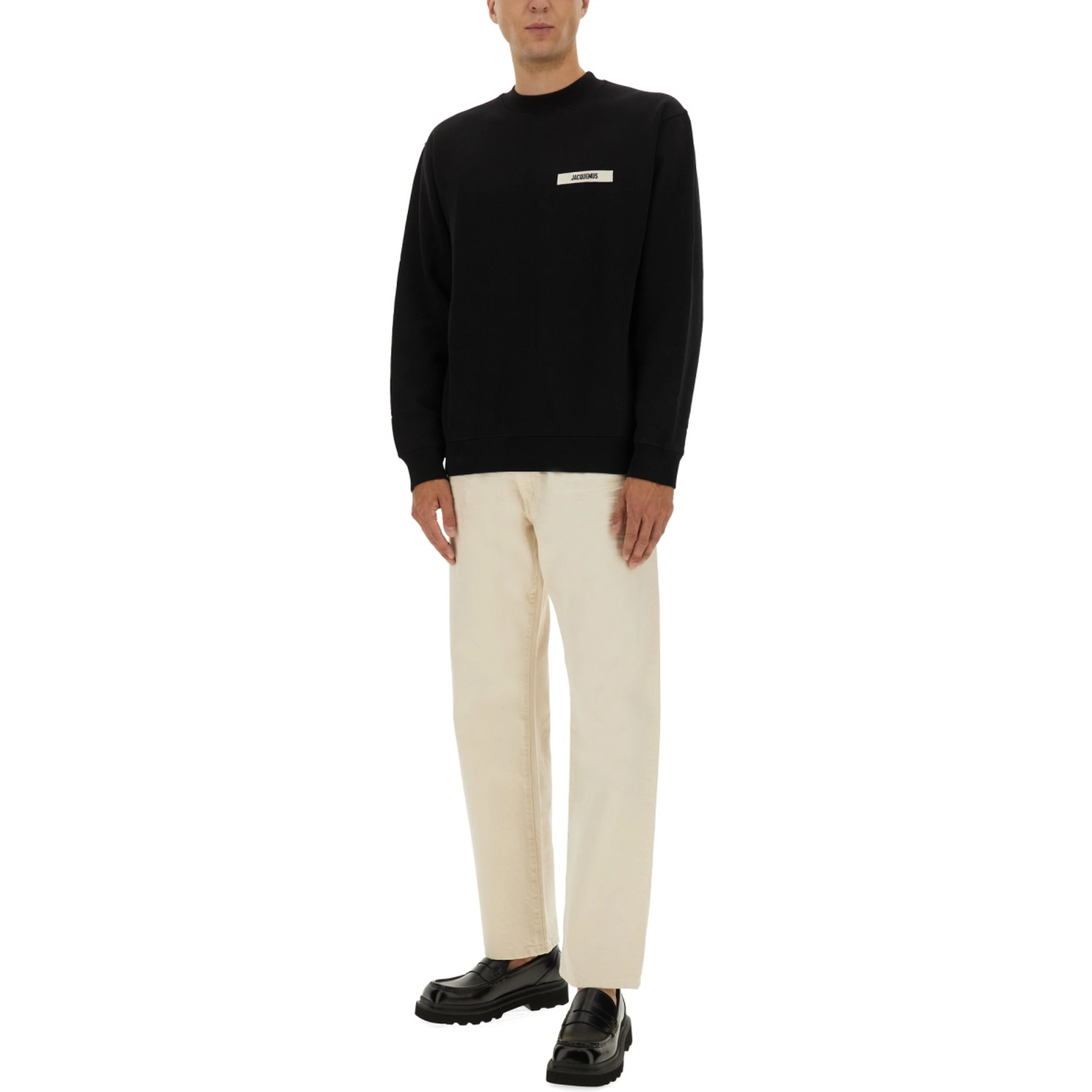 GROSGRAIN LOGO SWEATSHIRT