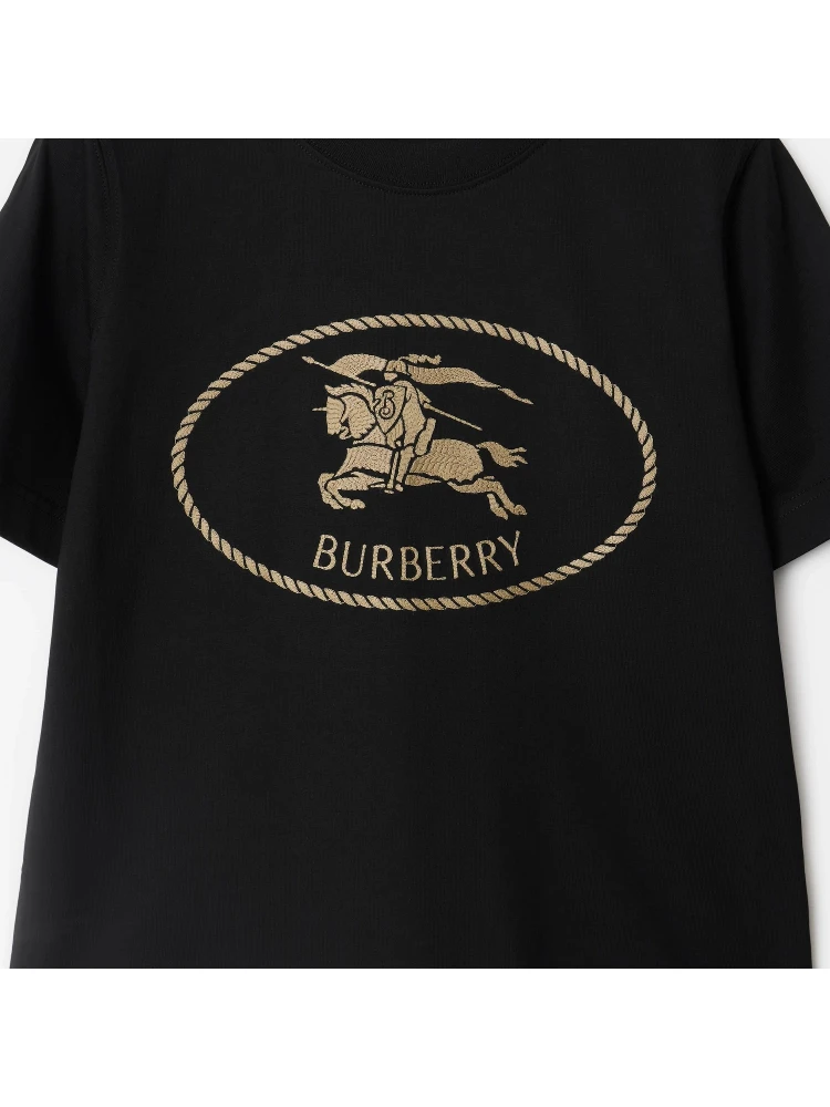 Cotton t-shirt with Knight Stamp alternative