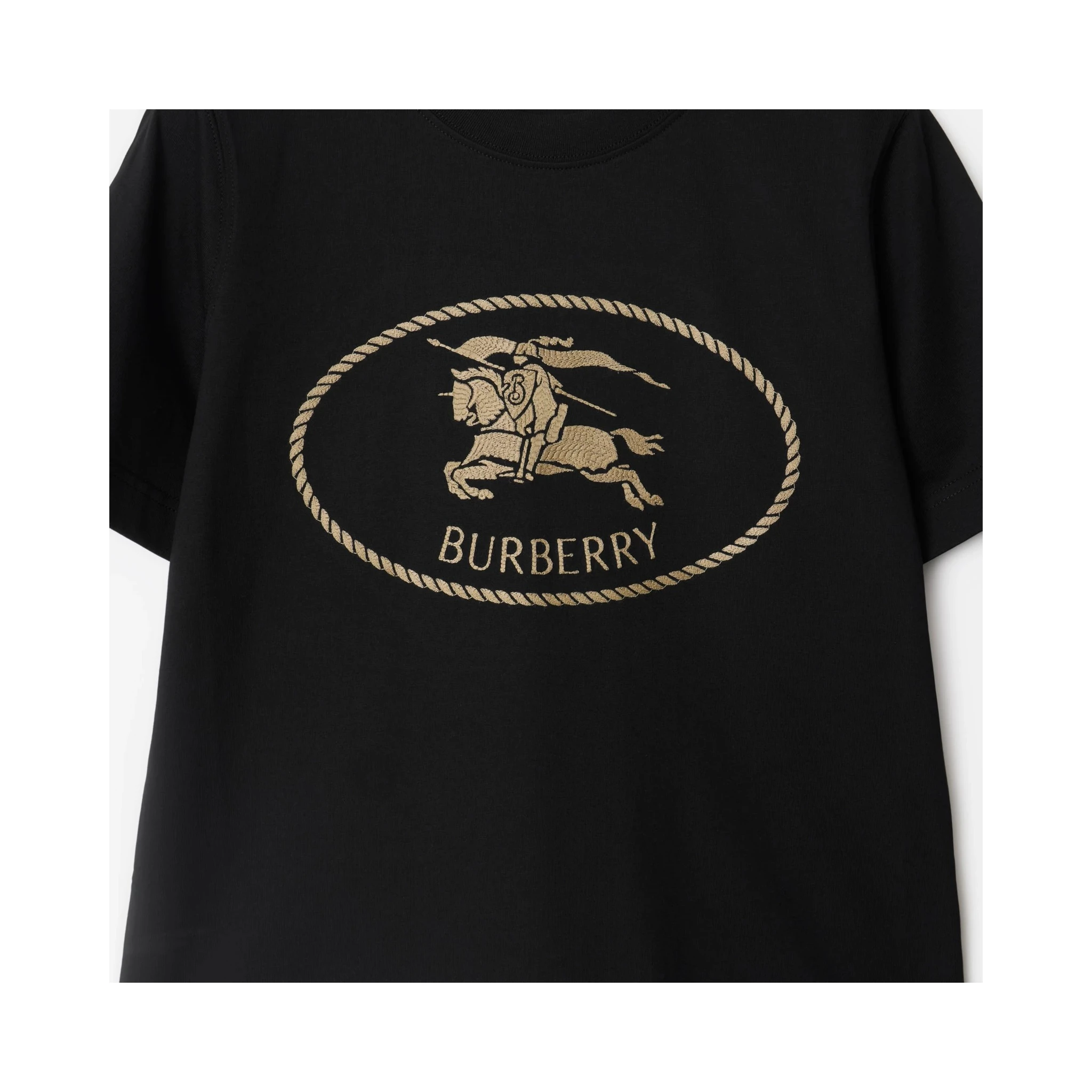 Cotton t-shirt with Knight Stamp