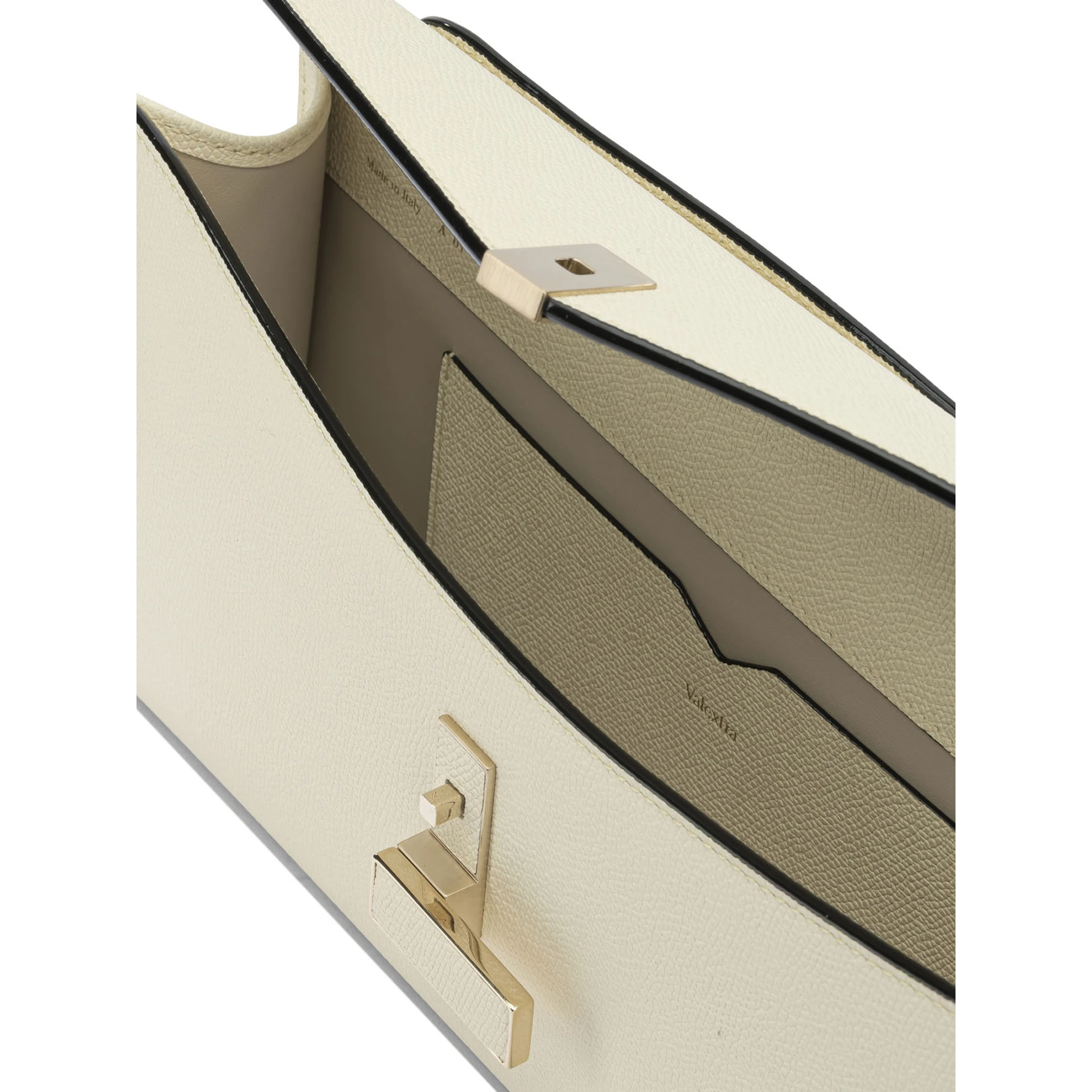 "Iside" leather clutch bag