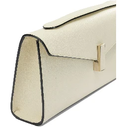"Iside" leather clutch bag