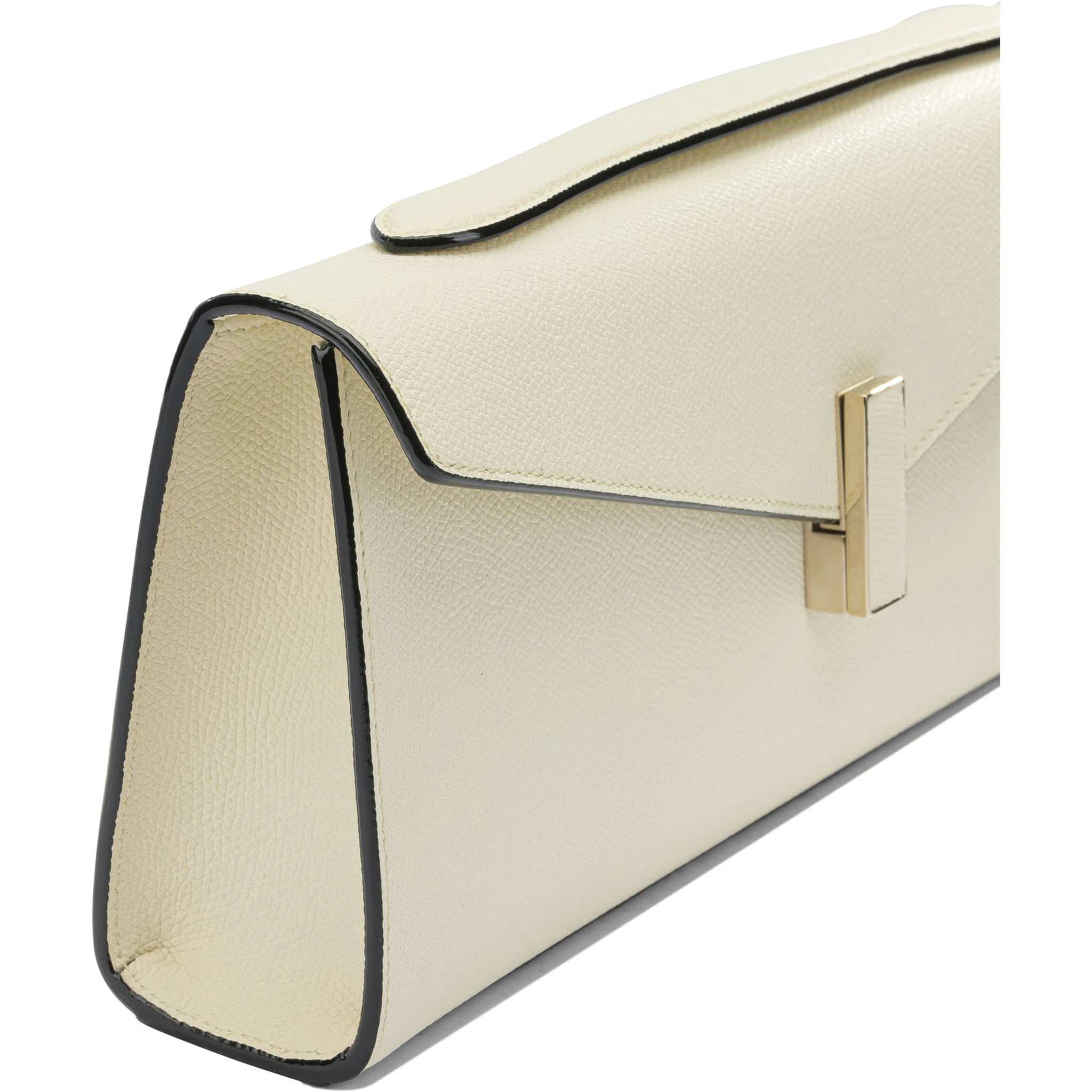 "Iside" leather clutch bag