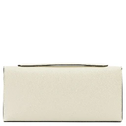 "Iside" leather clutch bag