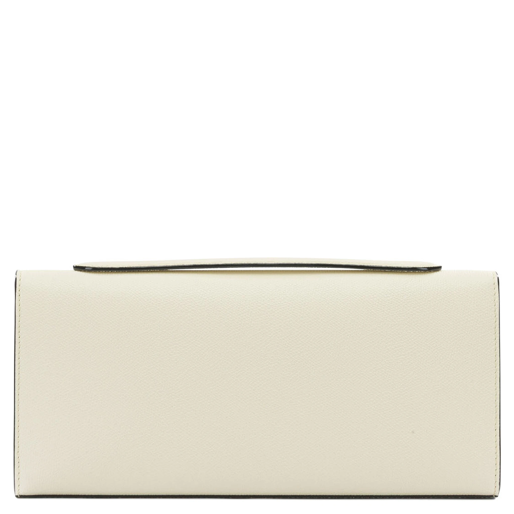 "Iside" leather clutch bag