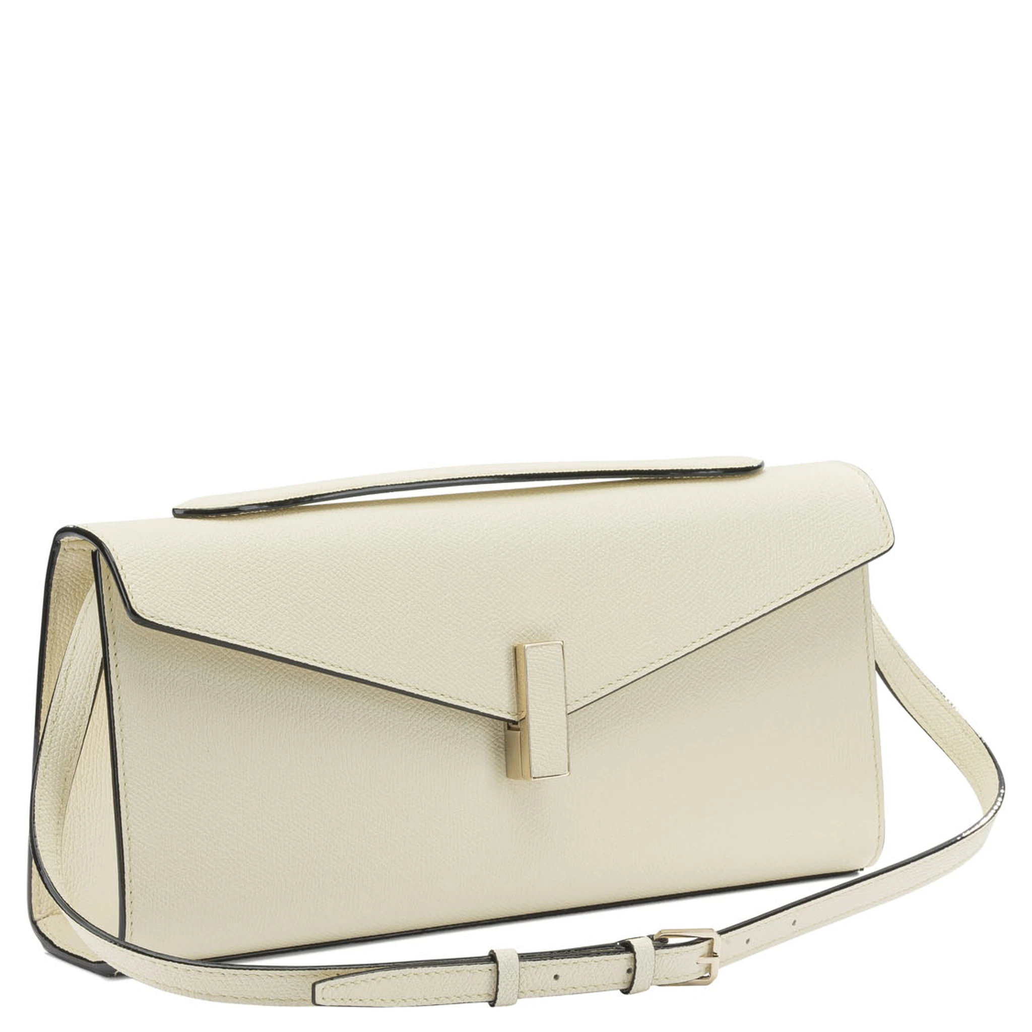 "Iside" leather clutch bag