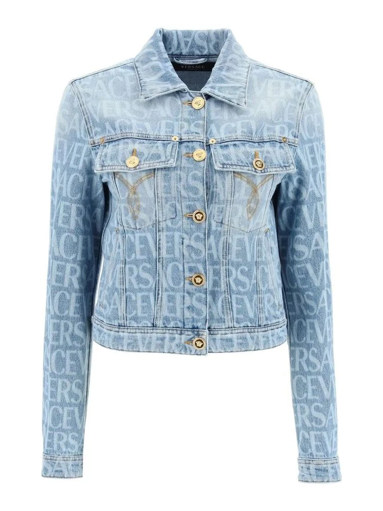 Blue Cotton Denim Jacket