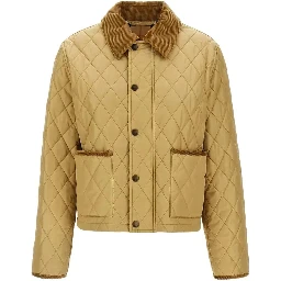 Quilted nylon jacket