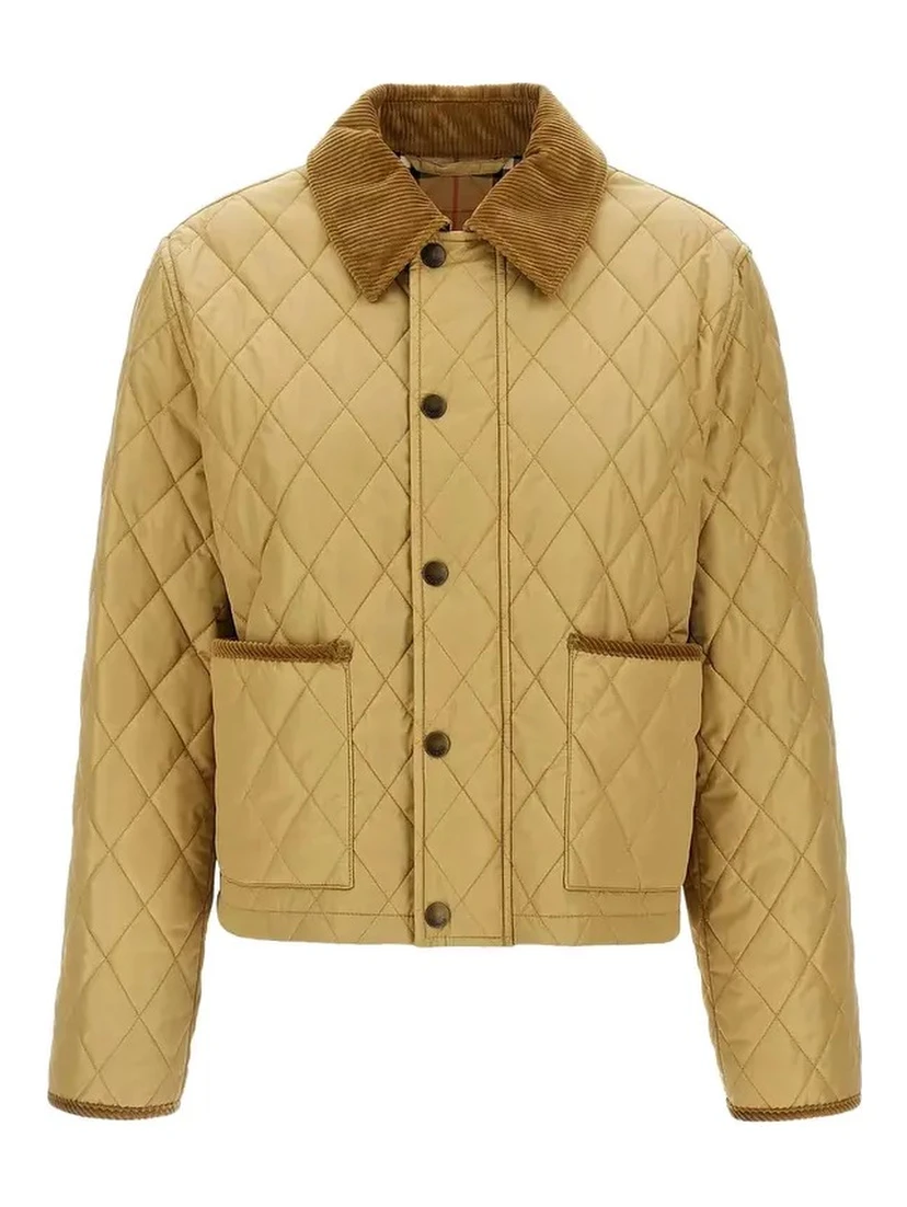 Quilted nylon jacket
