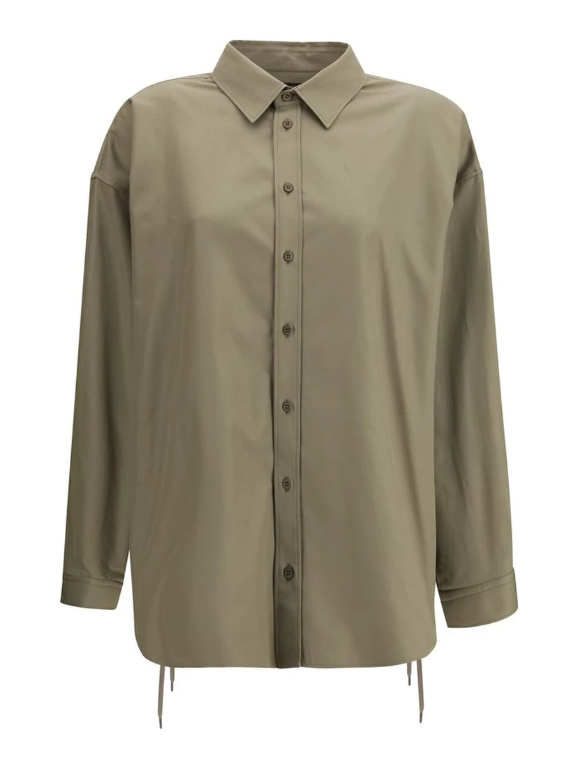 Beige Cotton Shirt