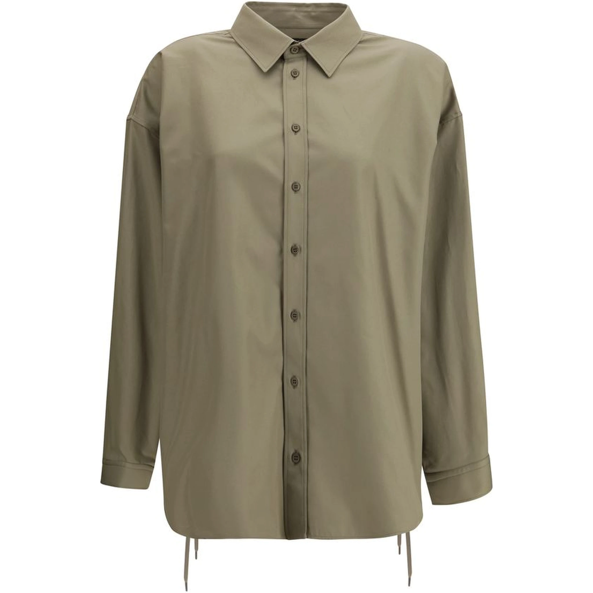 Beige Cotton Shirt