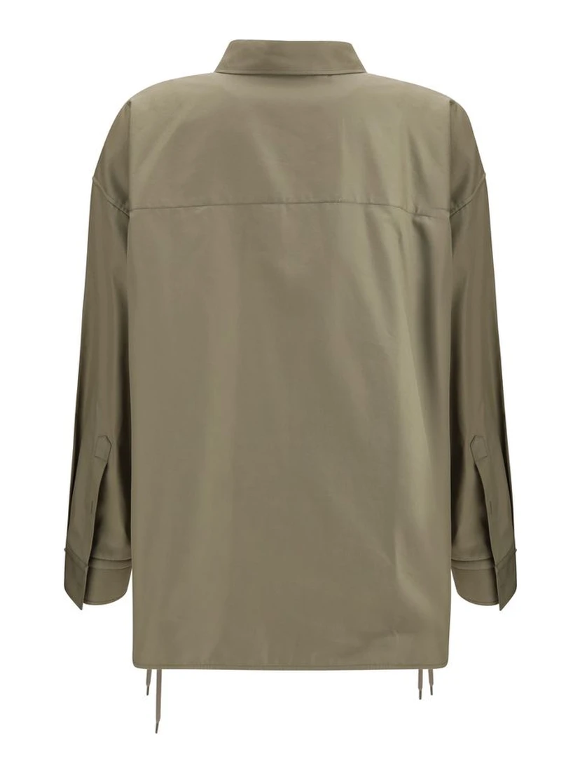 Beige Cotton Shirt