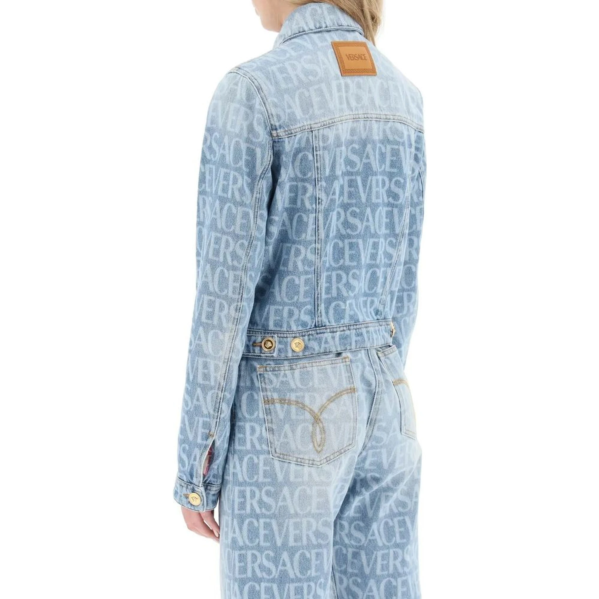 Blue Cotton Denim Jacket