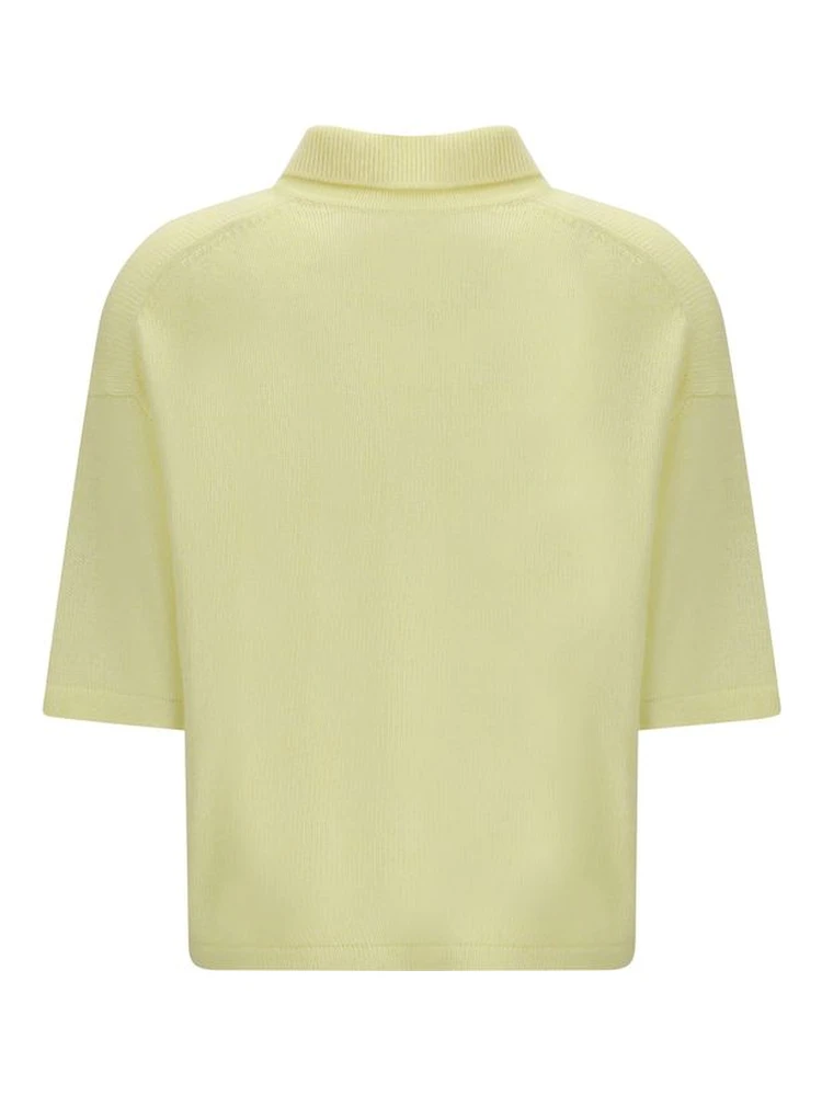 Bicolor Cashmere Polo Shirt alternative