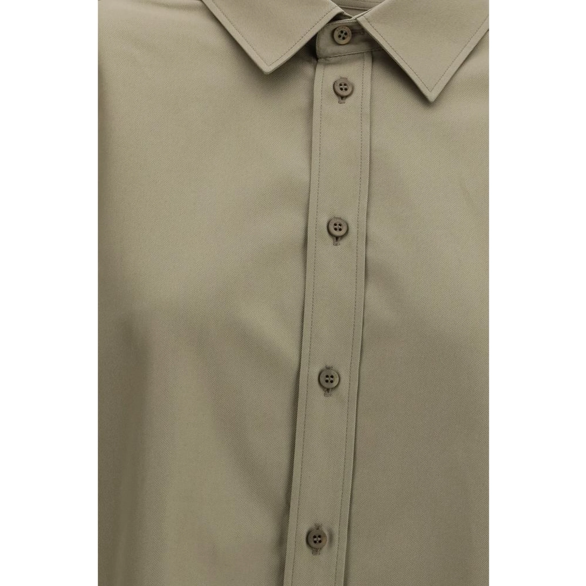 Beige Cotton Shirt