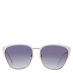 White Polycarbonate Sunglasses