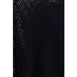 Blue Fleece Wool Sweatshirt