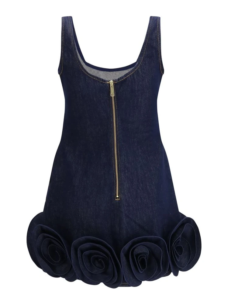 Blue Cotton Casual Dress alternative