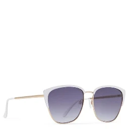 White Polycarbonate Sunglasses