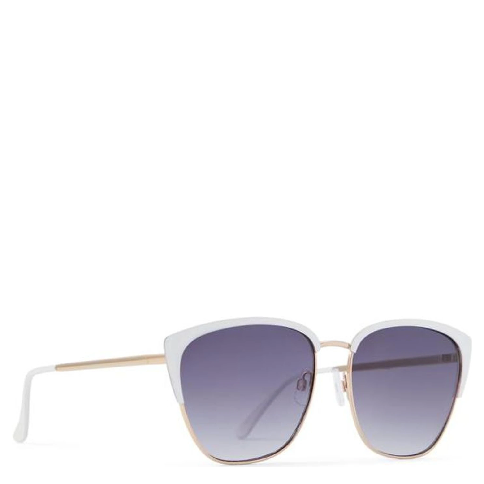 White Polycarbonate Sunglasses