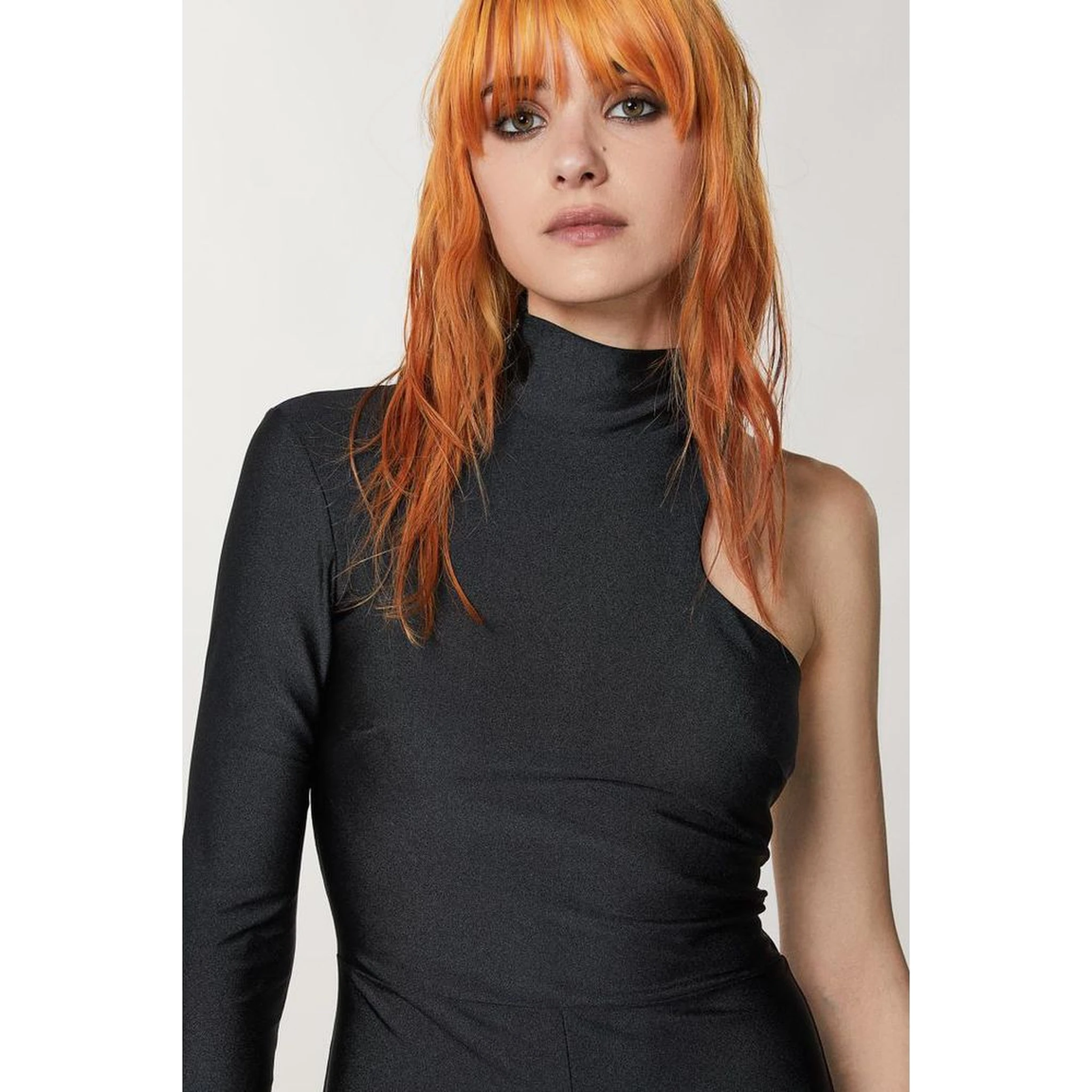 Black Polyamide Jumpsuit