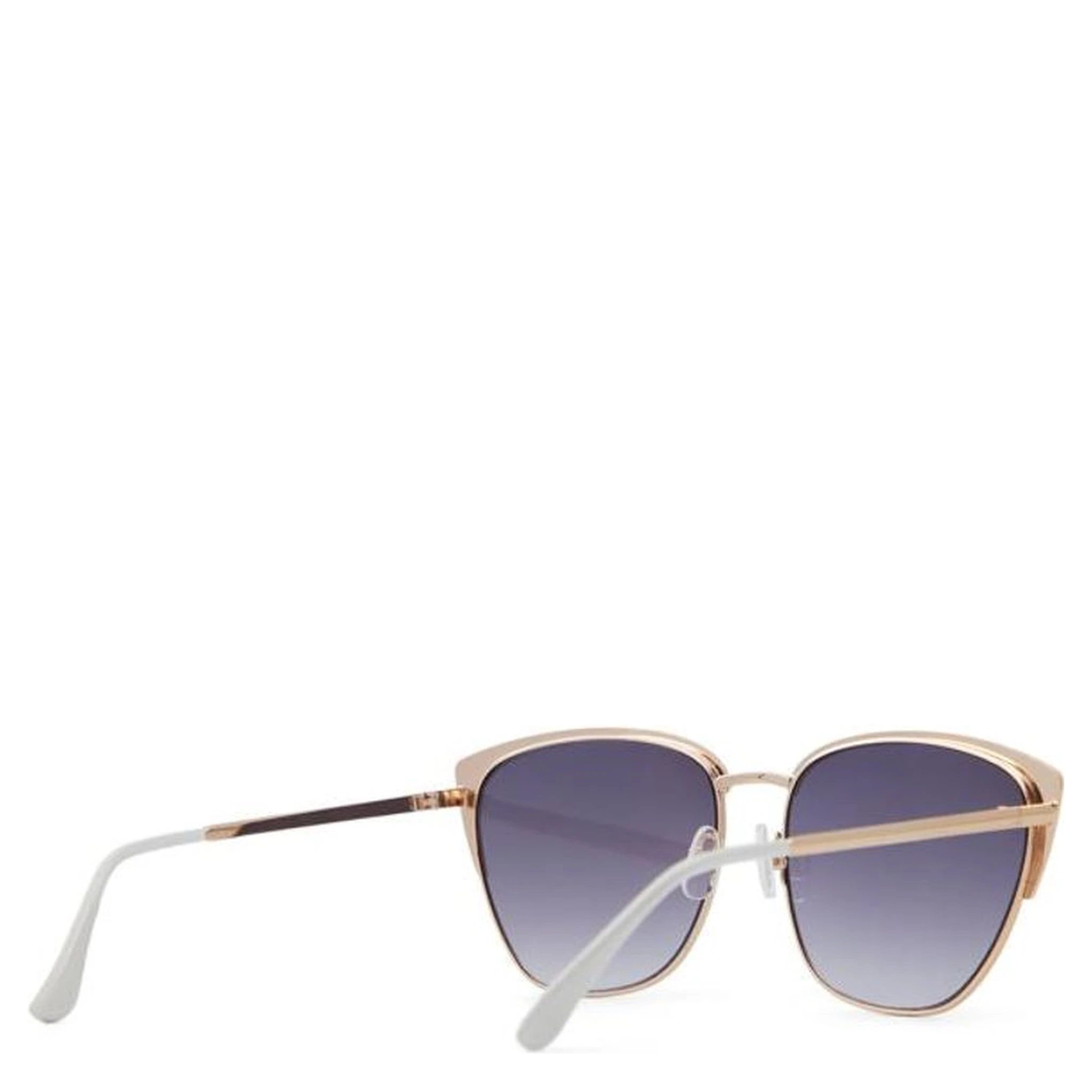 White Polycarbonate Sunglasses