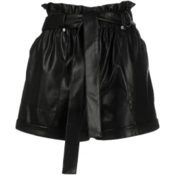 Black Polyethylene Shorts