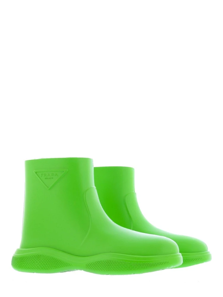 Bicolor Rubber Rain Boots alternative
