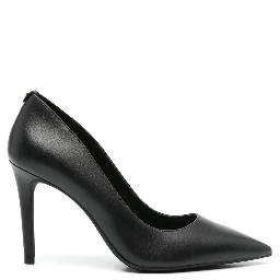 حذاء مايكل كورس أسود بكعب نصفي