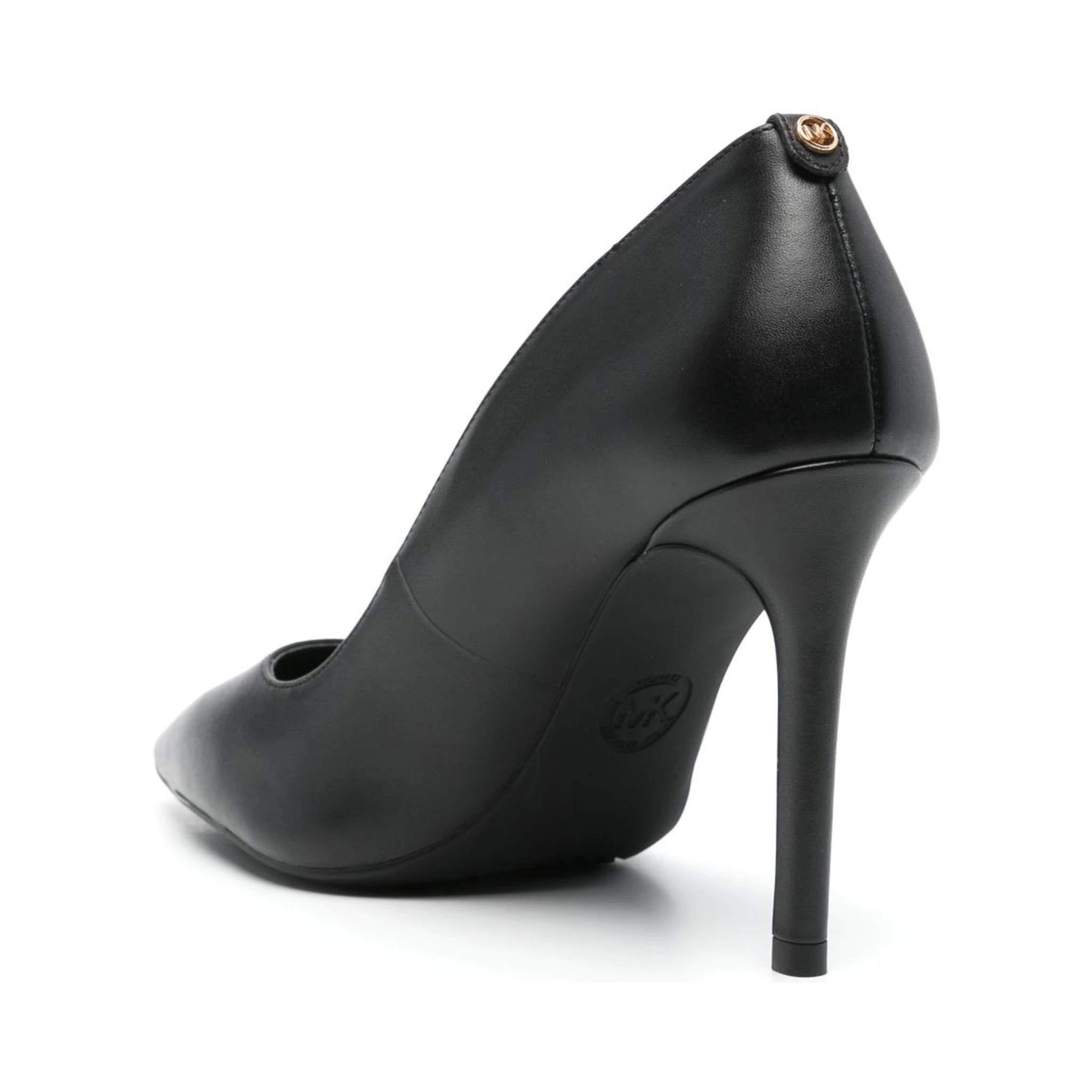 حذاء مايكل كورس أسود بكعب نصفي