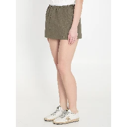 Mid-rise mini skirt