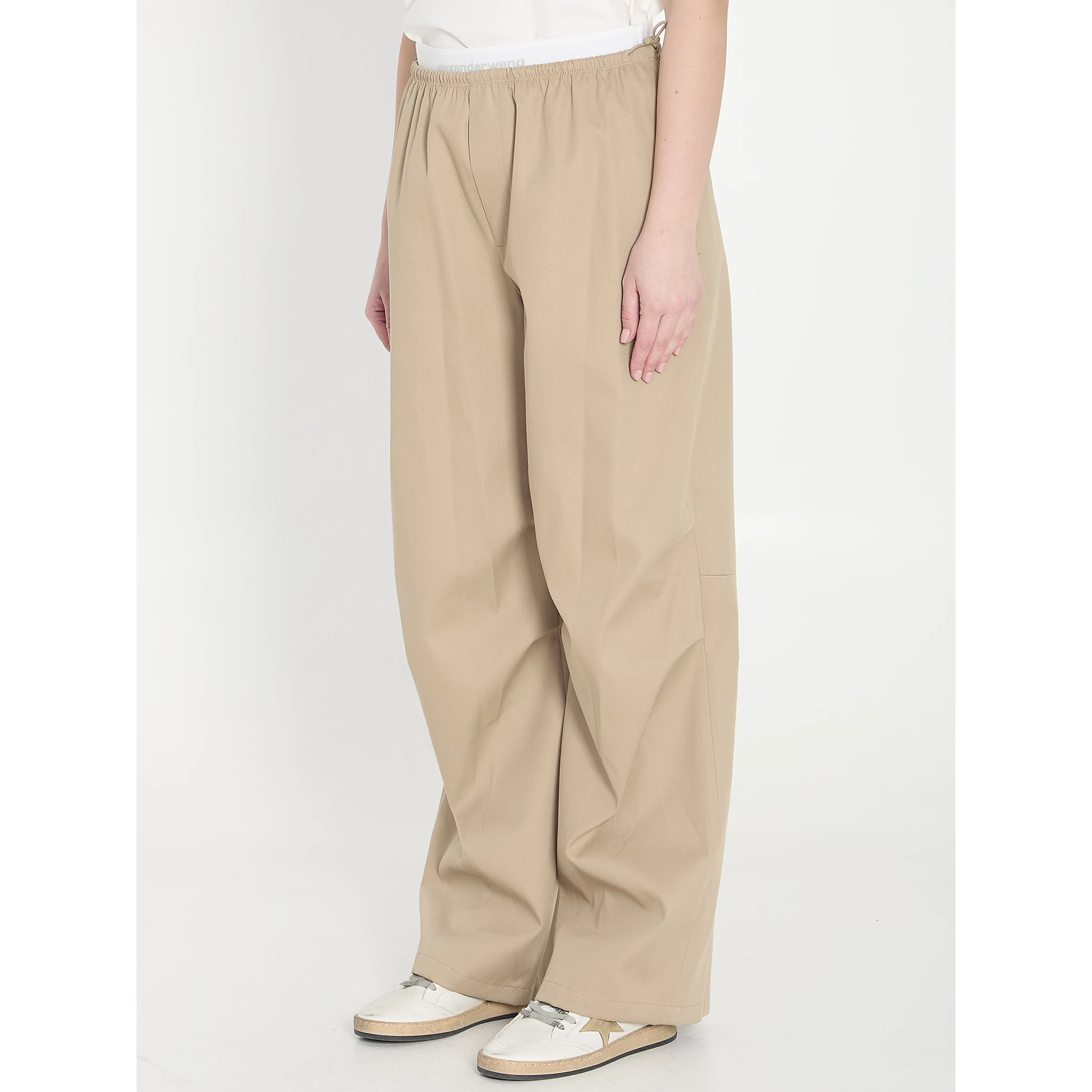 Mid-rise sweatpants