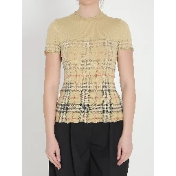 Stretch cotton T-shirt