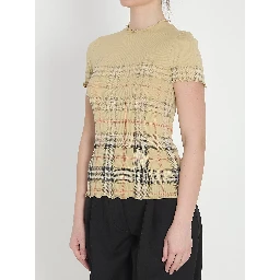 Stretch cotton T-shirt