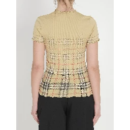 Stretch cotton T-shirt