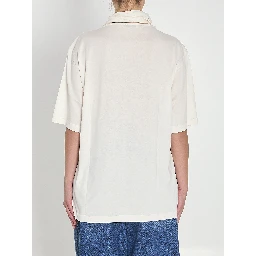 T-shirt with scarf