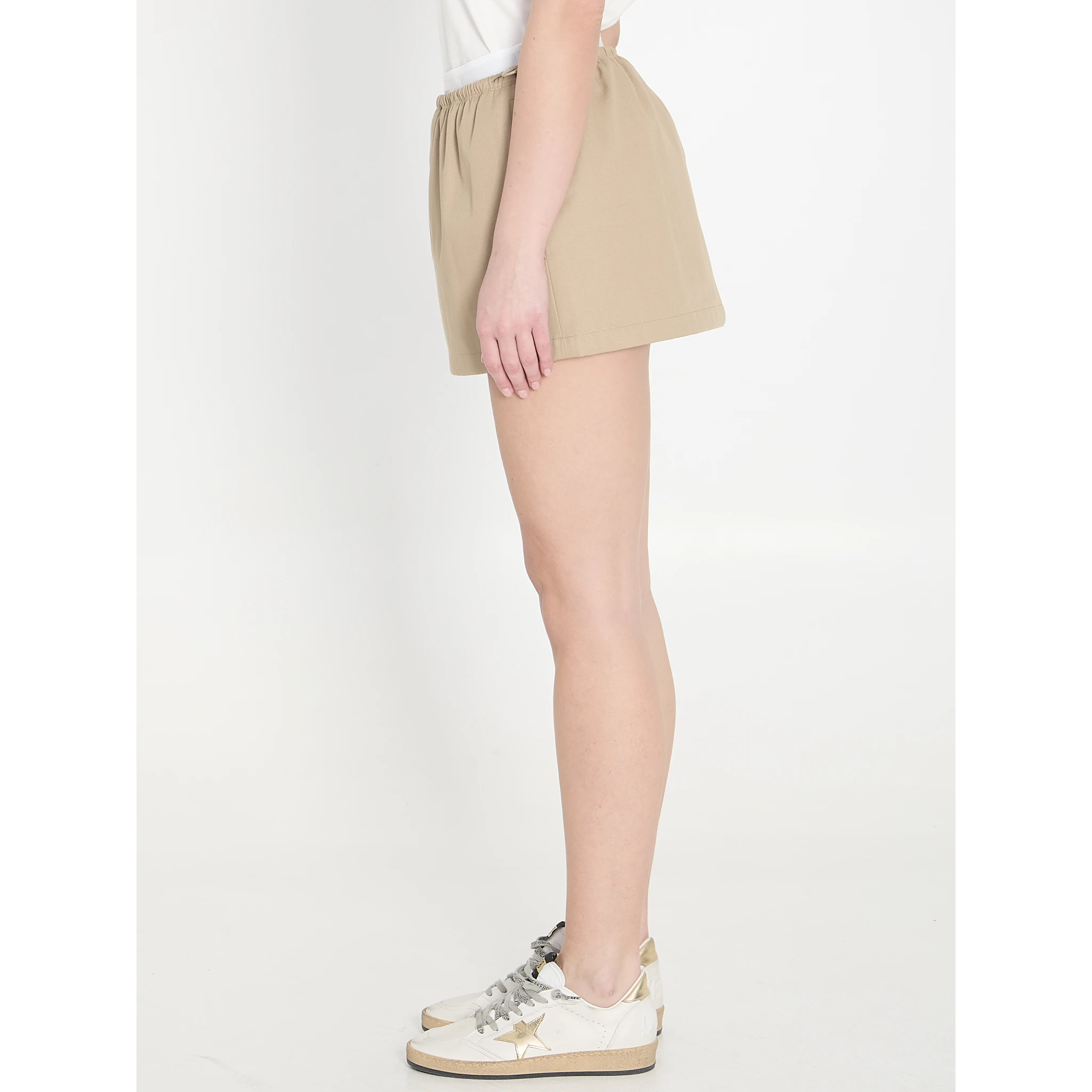 Mid-rise mini skirt