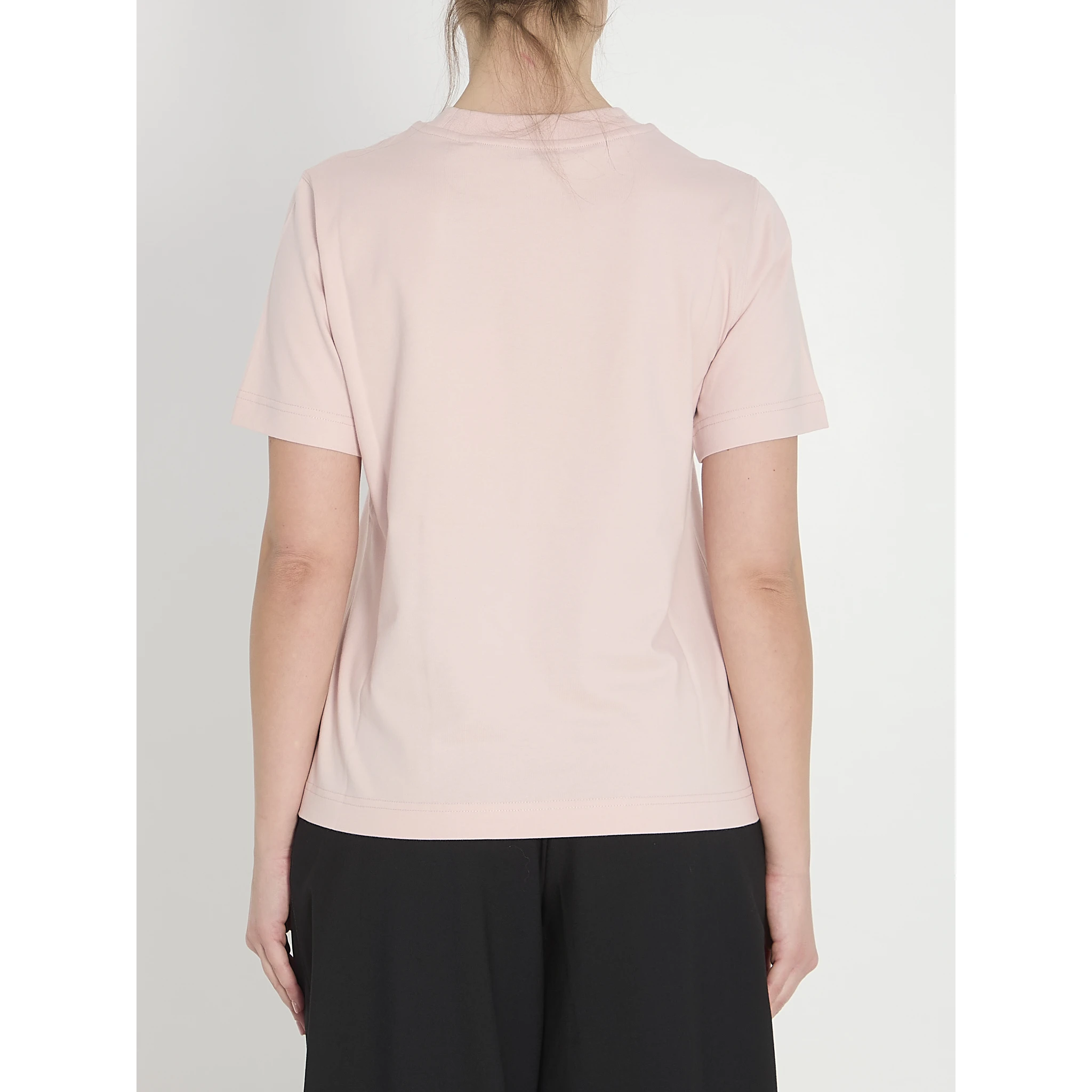 Check cotton t-shirt