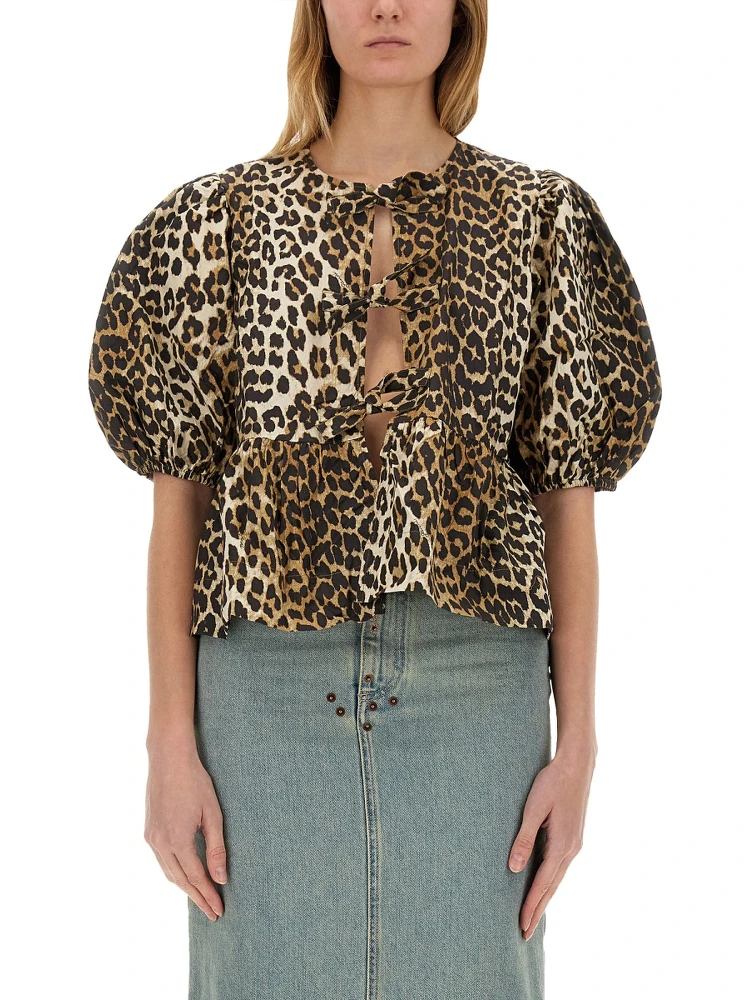 BLOUSE WITH "ANIMALIER" PRINT alternative