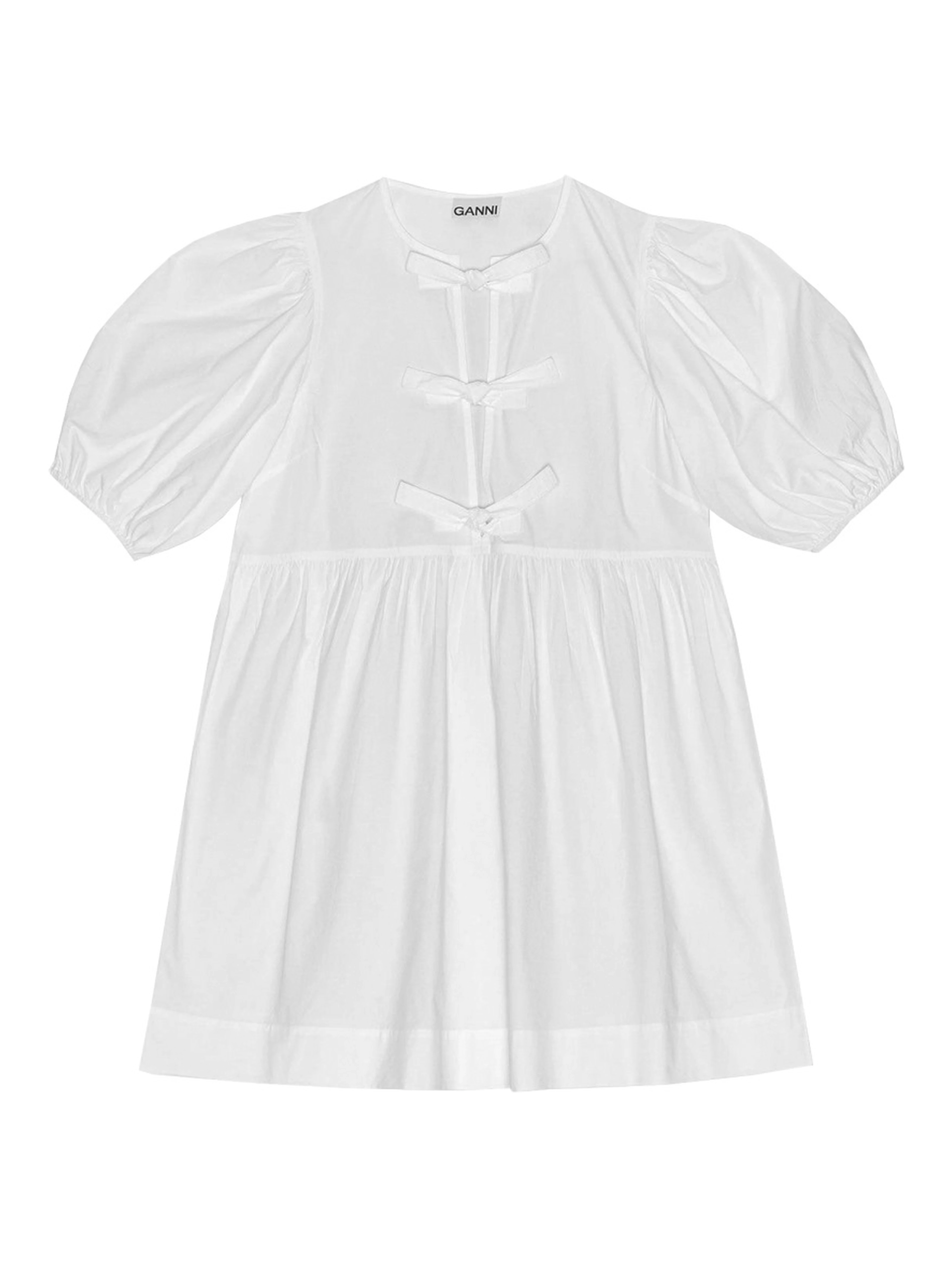 POPLIN MINI DRESS