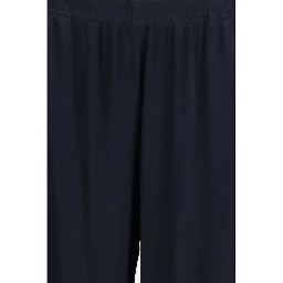 Blue Viscose Pants