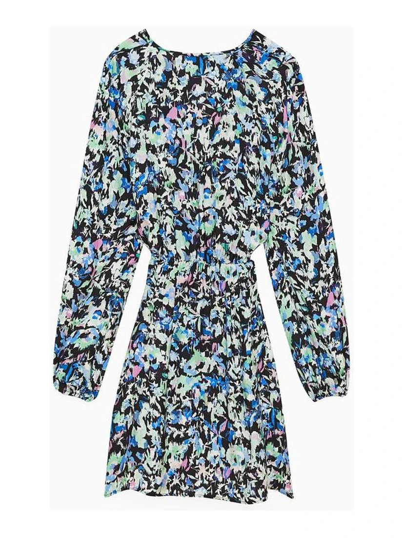 Multicolor Viscose Casual Dress