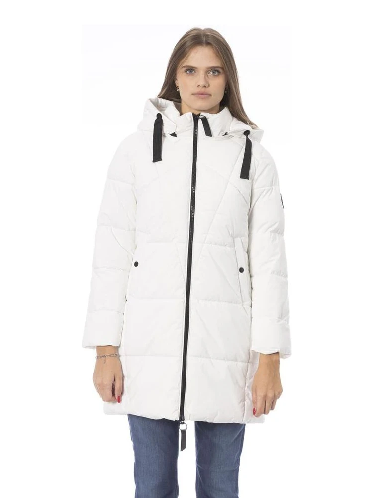 Yellow Polyester Parka