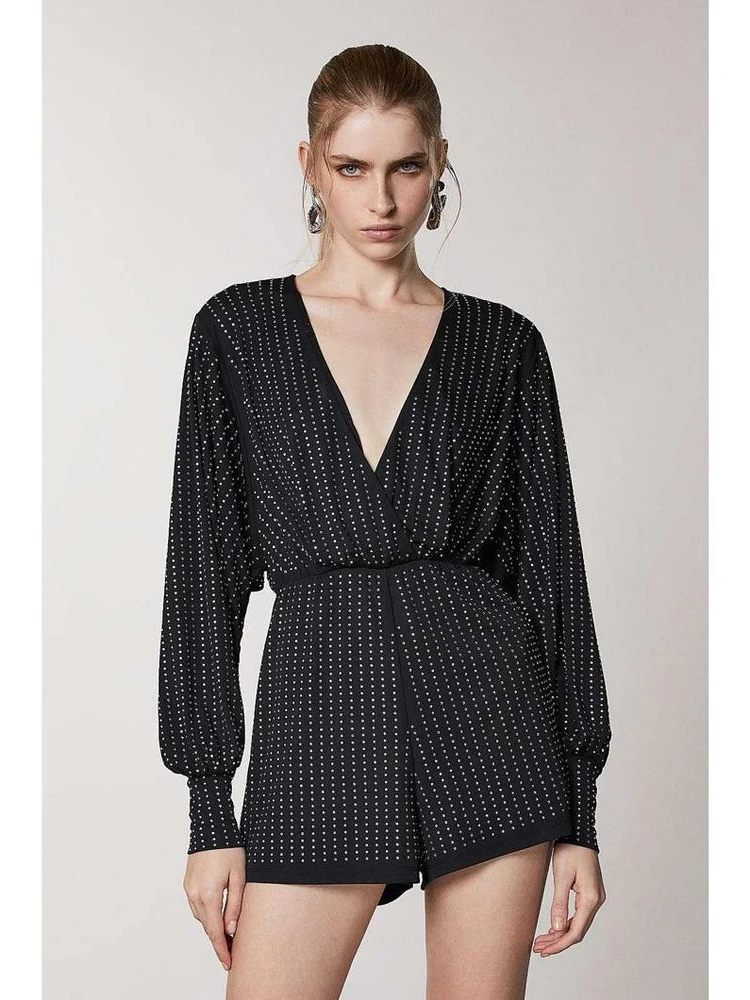 Black Polyester Jumpsuit alternative