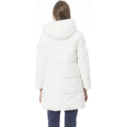 Yellow Polyester Parka
