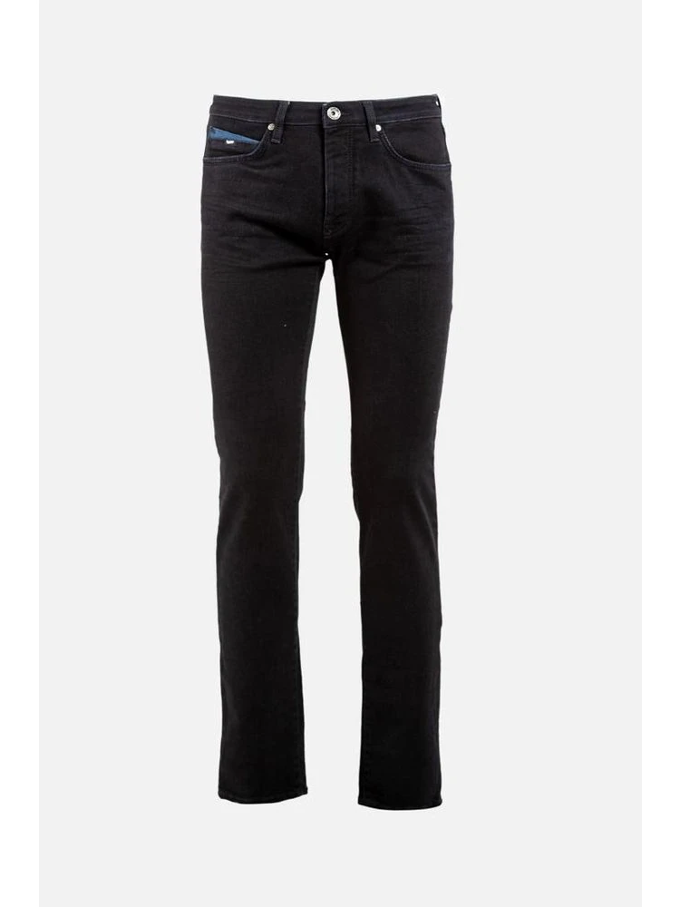 Black Cotton Jeans Denim
