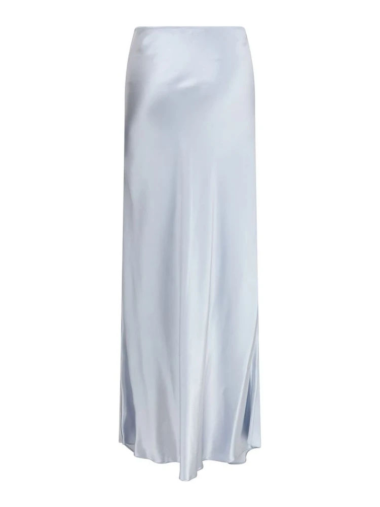 Light Blue Viscose Long Skirt alternative