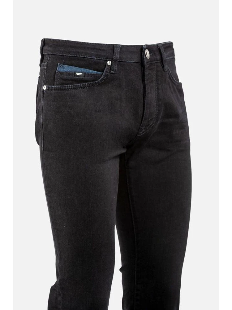 Black Cotton Jeans Denim alternative